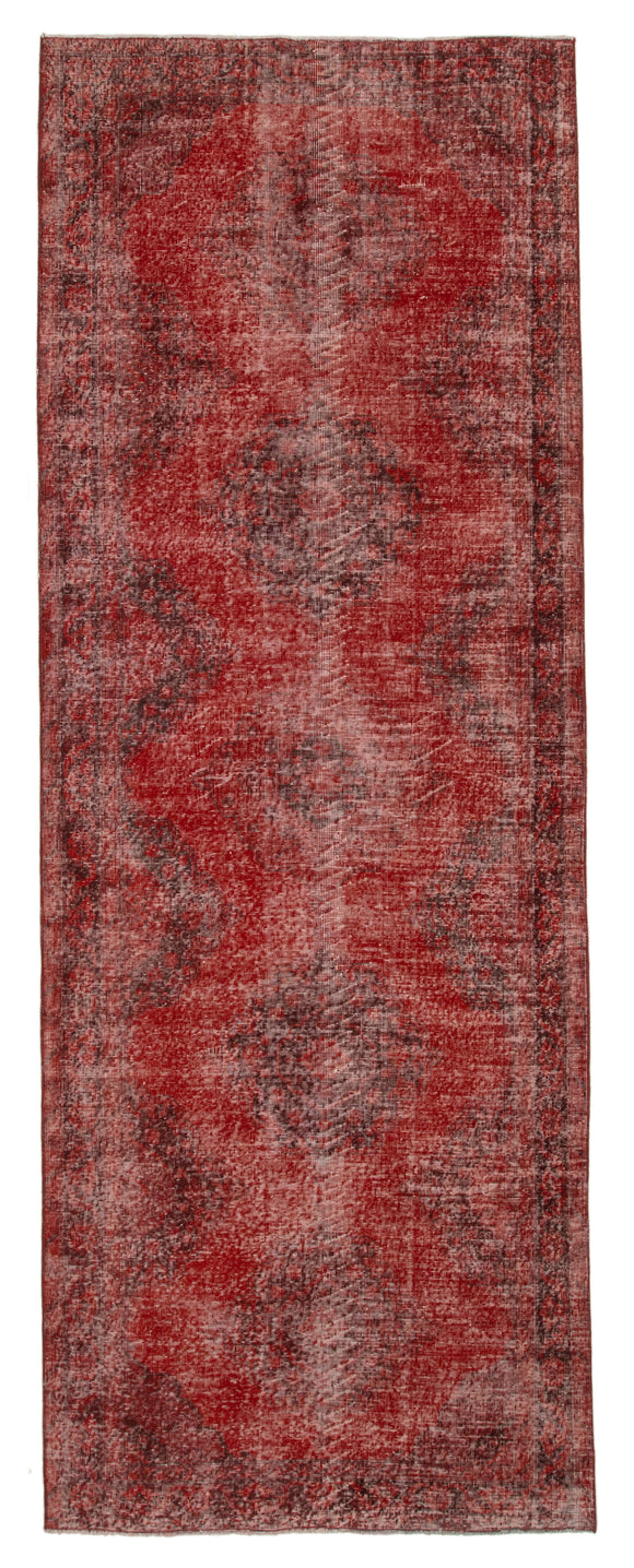 4' 6'' x 12' 8'' Turkish Hand-Knotted Runner Rug