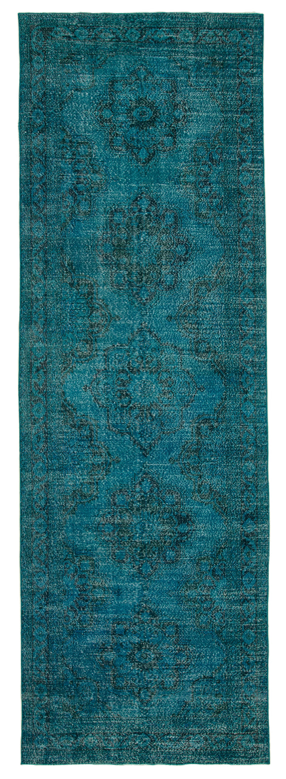 4' 6'' x 14' 0'' Turkish Hand-Knotted Runner Rug