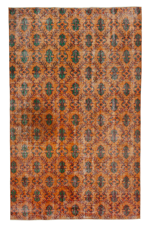 5' 3'' x 8' 6'' Hand-Knotted Turkish Boho Rug