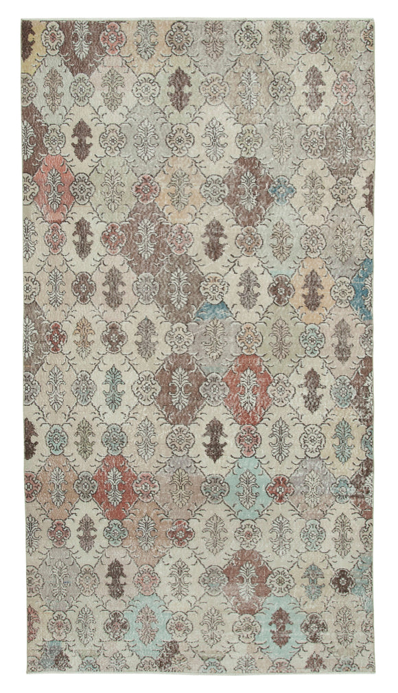 5' 3'' x 10' 1'' Hand-Knotted Turkish Boho Rug