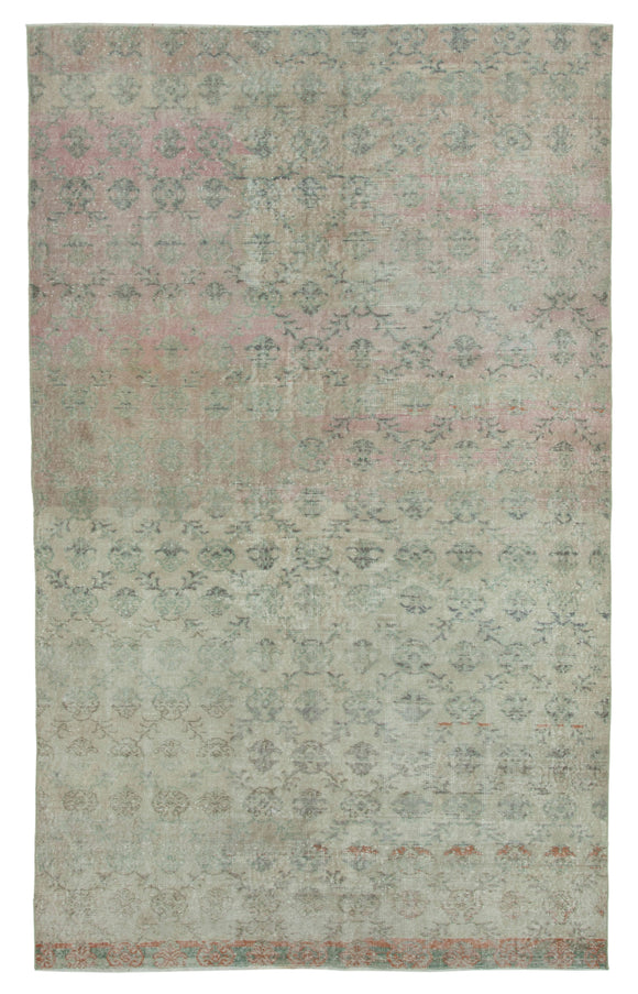 5' 11'' x 9' 8'' Hand-Knotted Turkish Boho Rug