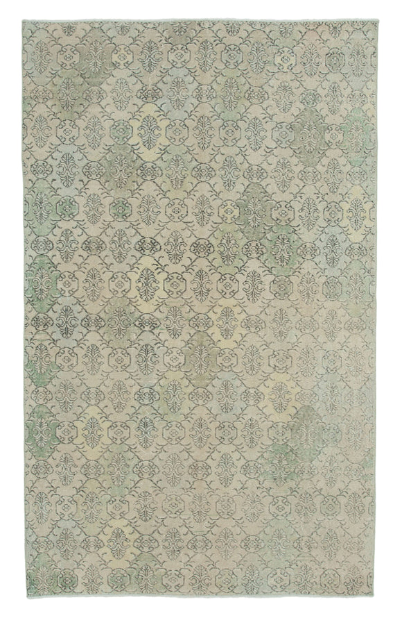 5' 5'' x 8' 10'' Hand-Knotted Turkish Boho Rug