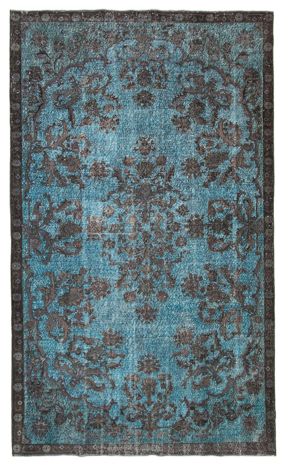 6' 5'' x 10' 9'' Turkish Hand Carved Rug