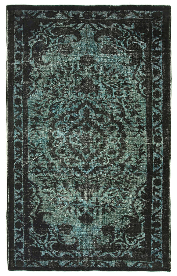 5' 9'' x 9' 5'' Turkish Hand Carved Rug