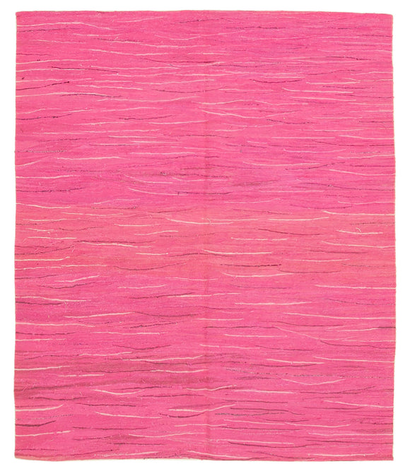 6' 11'' x 8' 6'' Handwoven Turkish Kilim Rug