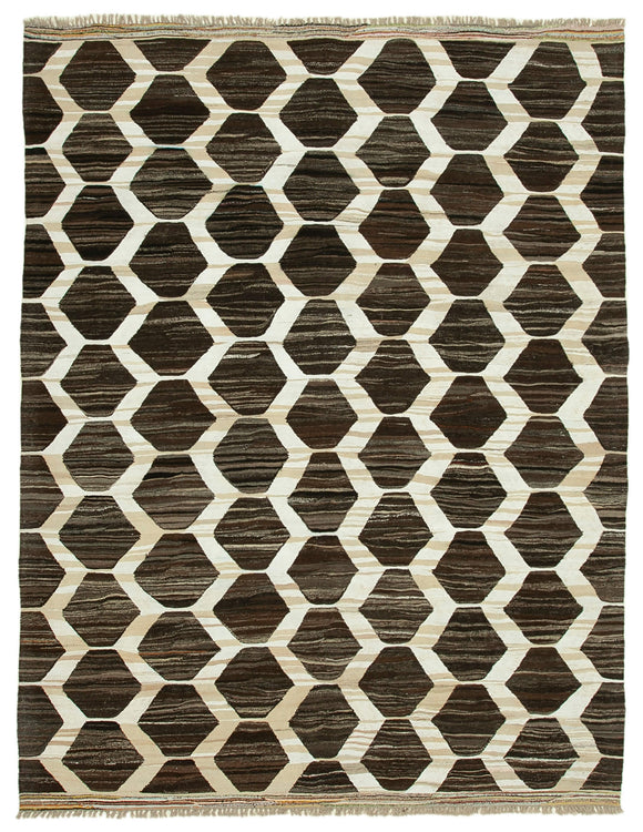 8' 4'' x 10' 10'' Handwoven Turkish Kilim Rug