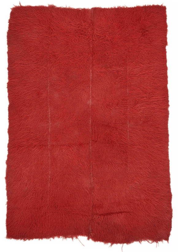 5' 3'' x 7' 10'' Vintage Tulu Rug