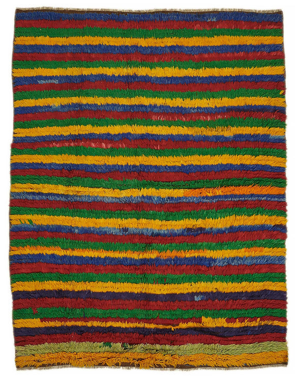 5' x 6' 9'' Vintage Tulu Rug