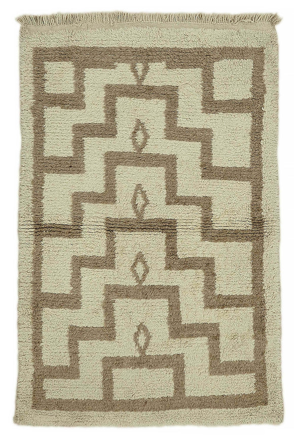 3' 11'' x 6' 1'' Vintage Tulu Rug