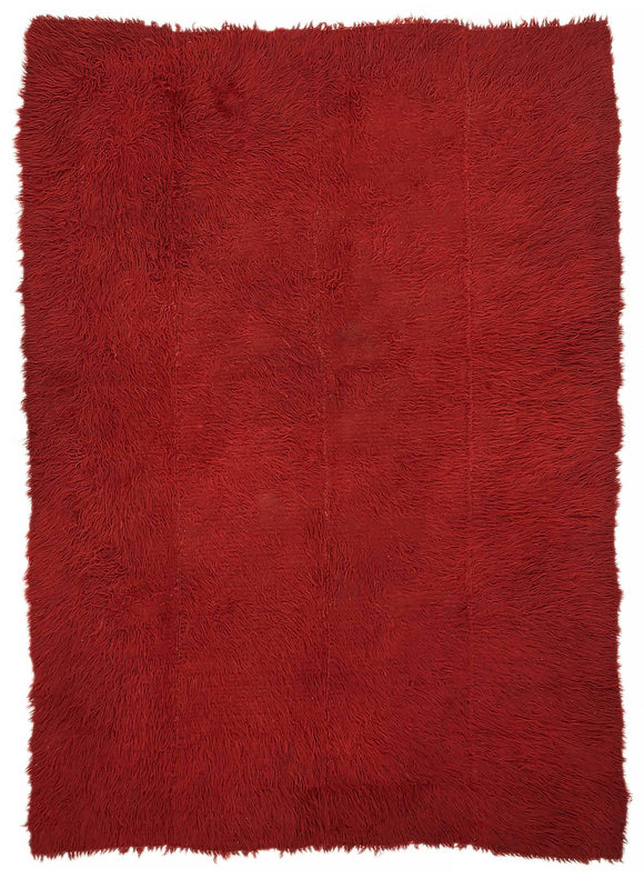 5' 2'' x 7' 3'' Vintage Tulu Rug