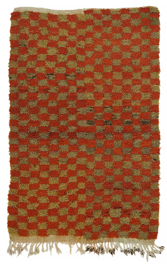 3' 7'' x 5' 9'' Vintage Tulu Rug