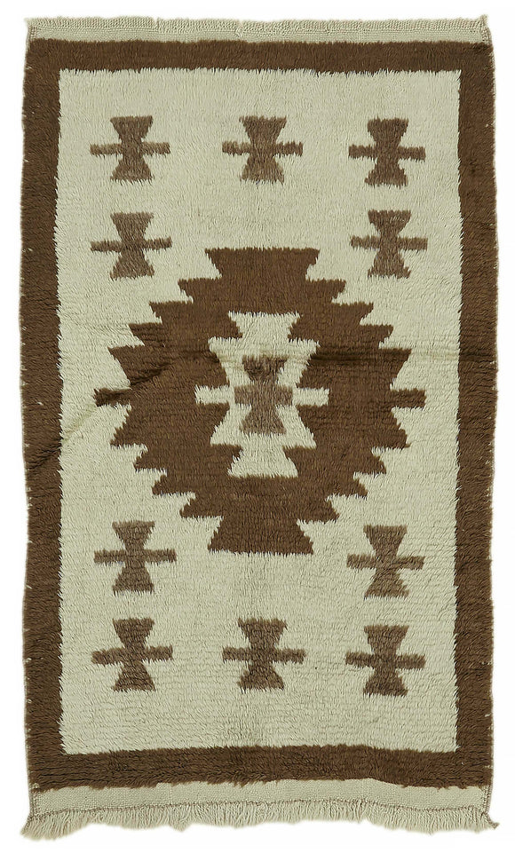 3' 8'' x 5' 8'' Vintage Tulu Rug