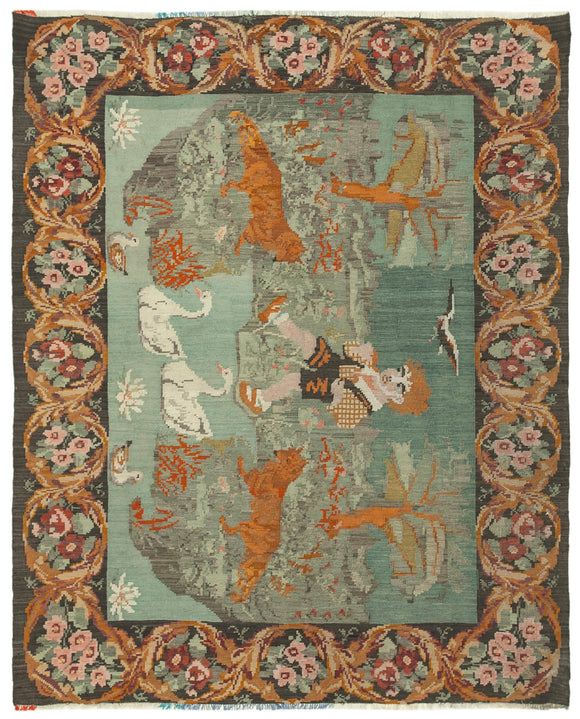 6' 7'' x 8' 0'' flat weave area rugs