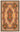 5' 9'' x 9' 3'' Floral Handwoven Wool Rug