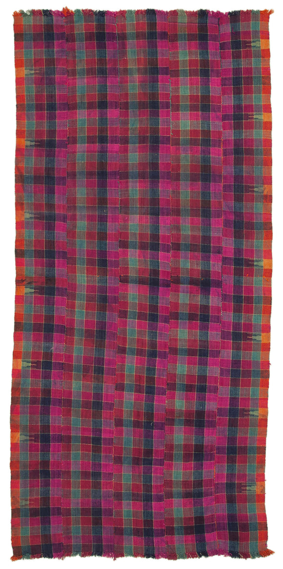 5' 6'' x 11' 9'' Turkish Handwoven Kilim Rug