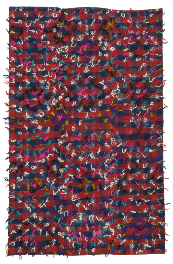 6' 2'' x 9' 8'' Turkish Handwoven Kilim Rug