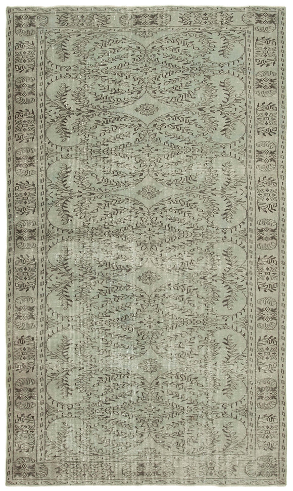 5' 8'' x 9' 5'' Overdyed Turkish Rug