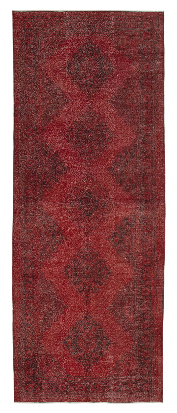 4' 9'' x 12' 6'' Turkish Hand-Knotted Runner Rug