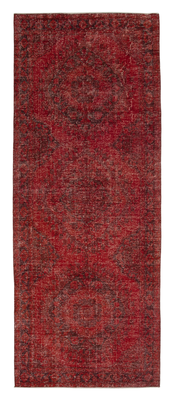 4' 9'' x 12' 8'' Turkish Hand-Knotted Runner Rug