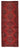 4' 9'' x 12' 11'' Turkish Hand-Knotted Runner Rug