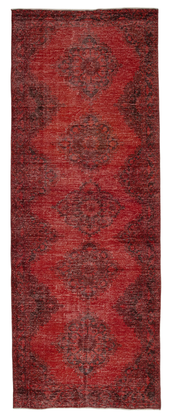 4' 9'' x 12' 11'' Turkish Hand-Knotted Runner Rug