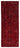 4' 9'' x 12' 6'' Turkish Hand-Knotted Runner Rug