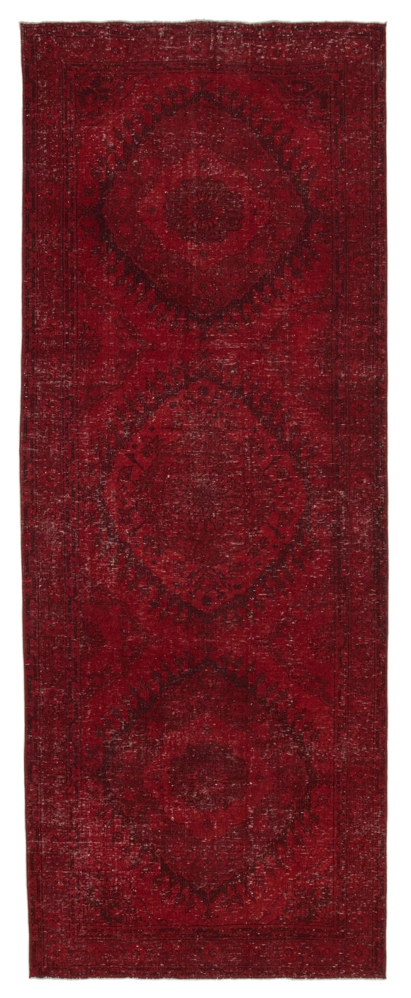 4' 10'' x 12' 8'' Turkish Hand-Knotted Runner Rug