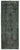 4' 9'' x 12' 11'' Turkish Hand-Knotted Runner Rug
