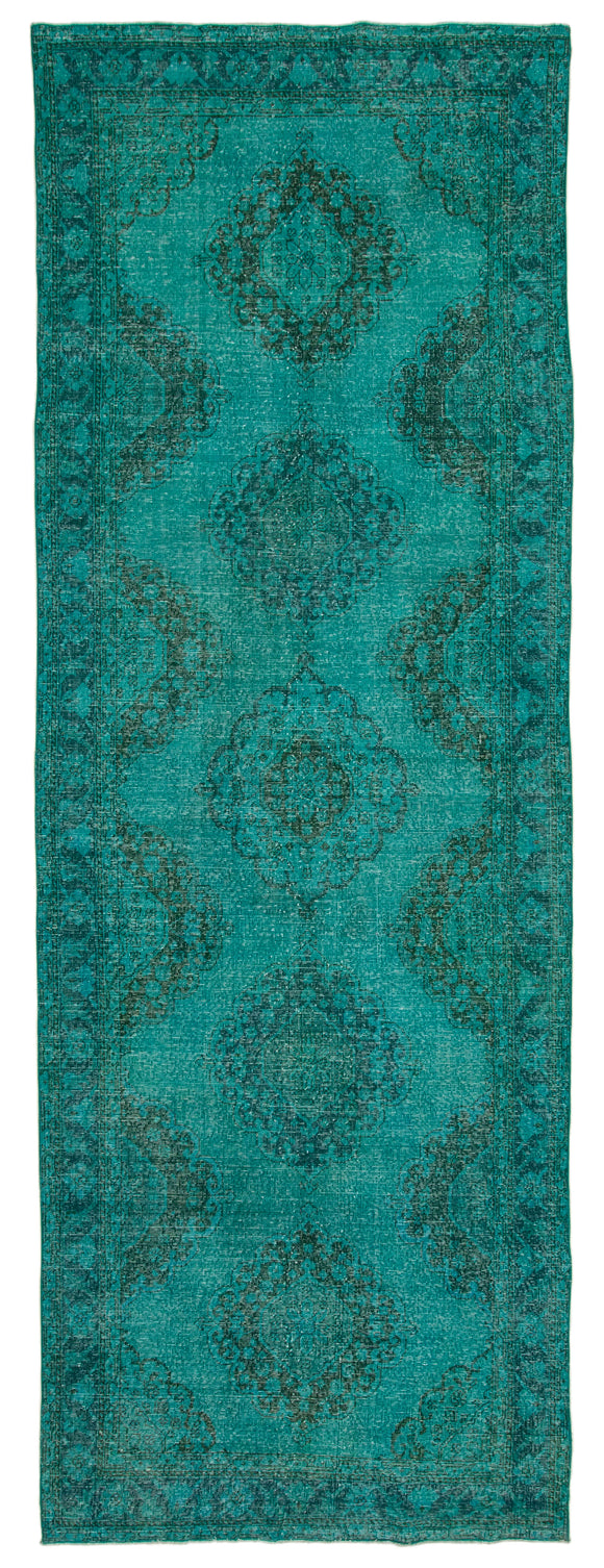 4' 9'' x 13' 6'' Turkish Hand-Knotted Runner Rug