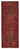 4' 8'' x 12' 8'' Turkish Hand-Knotted Runner Rug