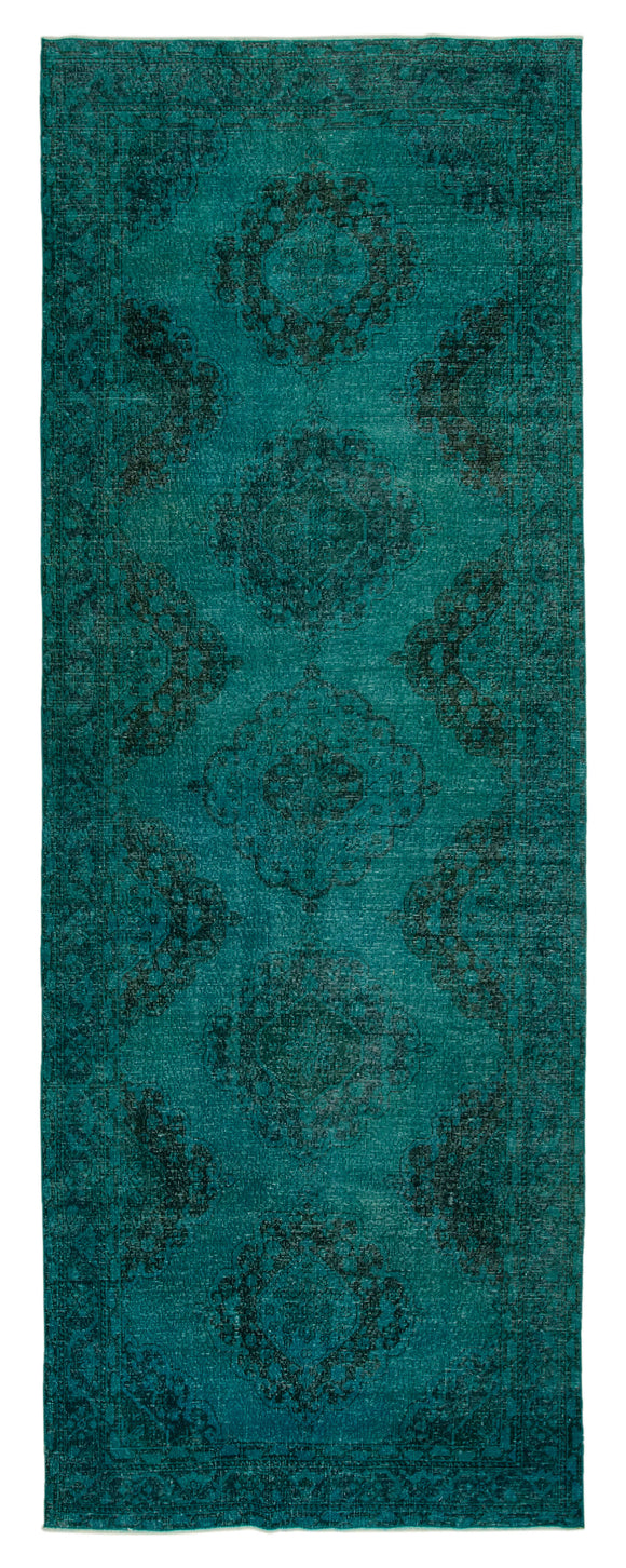 4' 9'' x 13' 4'' Turkish Hand-Knotted Runner Rug