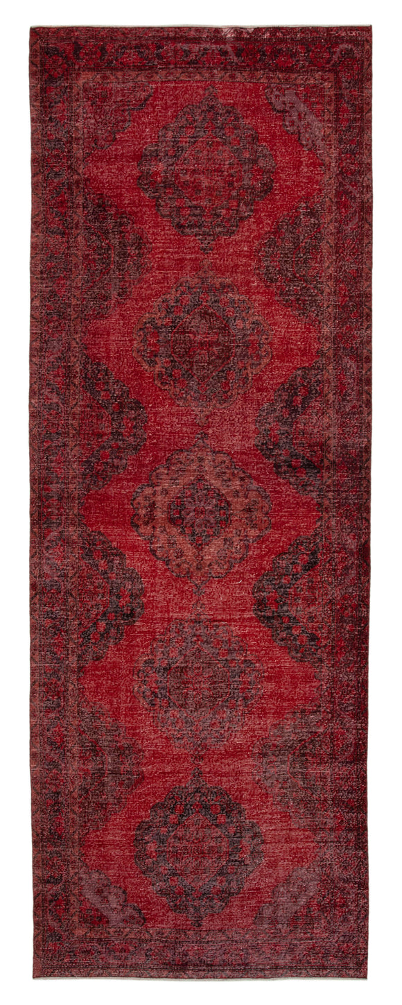 4' 10'' x 13' 7'' Turkish Hand-Knotted Runner Rug