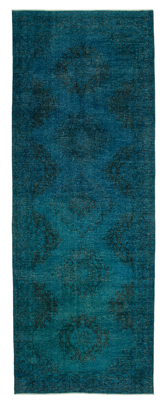 4' 10'' x 13' 1'' Turkish Hand-Knotted Runner Rug