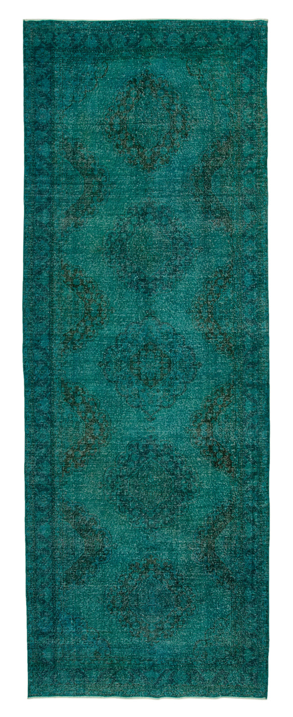 4' 9'' x 13' 5'' Turkish Hand-Knotted Runner Rug