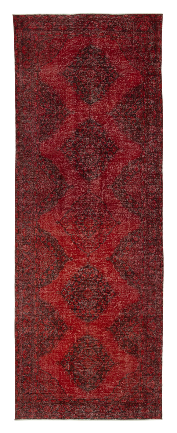4' 9'' x 13' 1'' Turkish Hand-Knotted Runner Rug