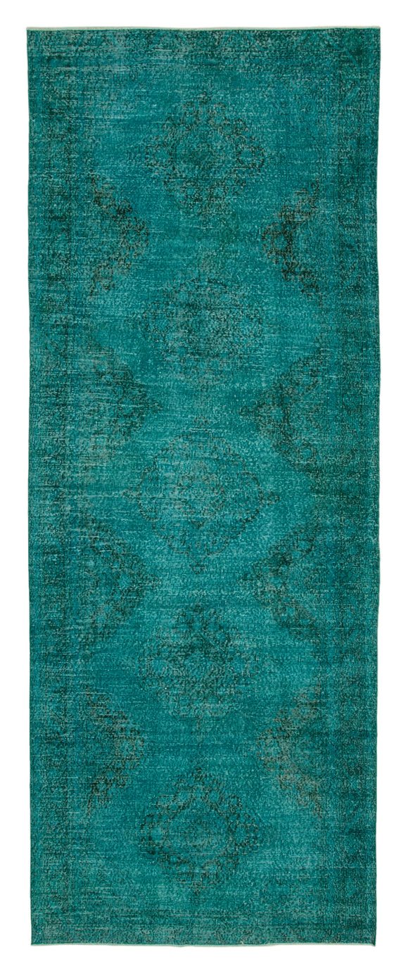 4' 8'' x 12' 10'' Turkish Hand-Knotted Runner Rug