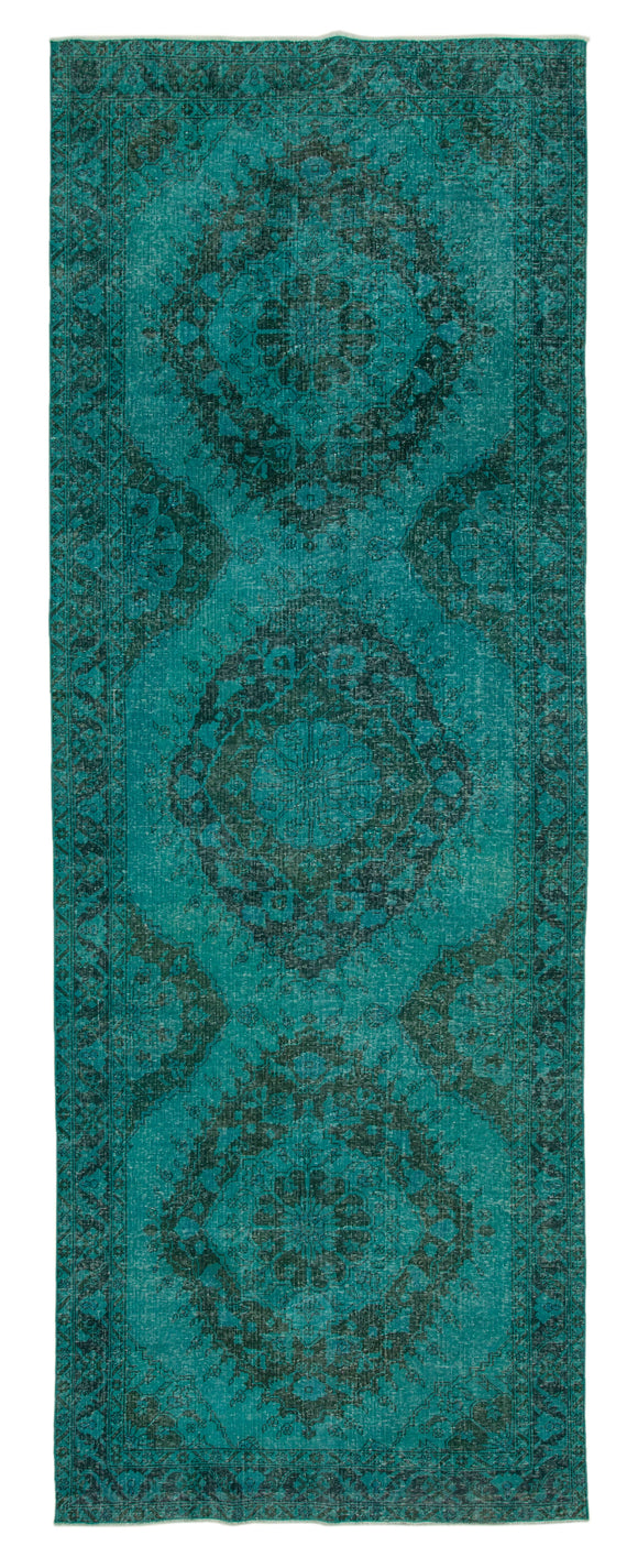 4' 8'' x 13' 3'' Turkish Hand-Knotted Runner Rug