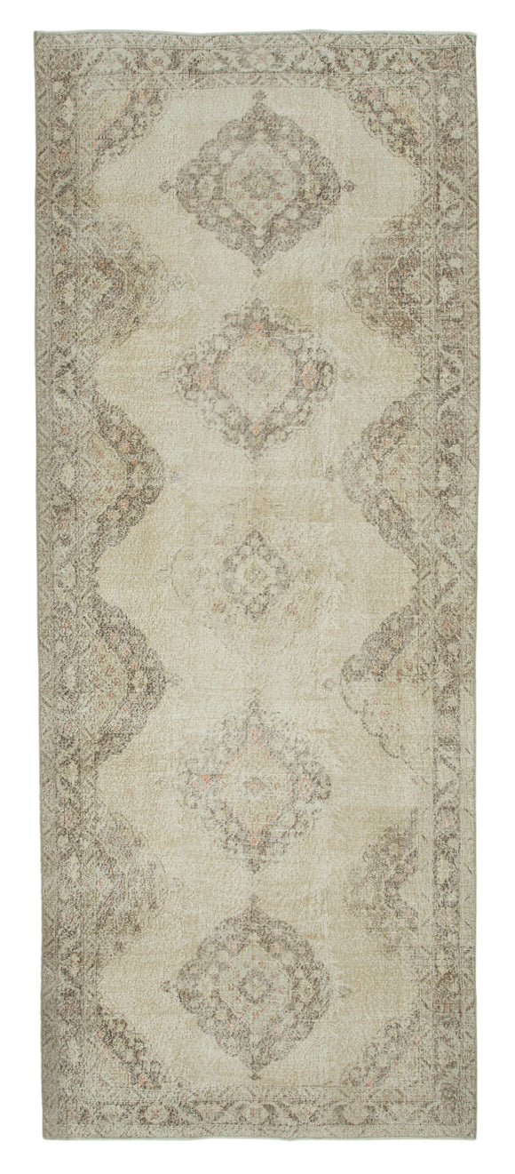 5' 1'' x 13' Turkish Hand-Knotted Runner Rug
