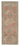 4' 9'' x 12' 5'' Turkish Hand-Knotted Runner Rug