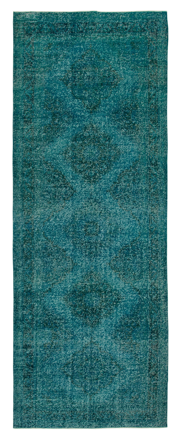 4' 11'' x 13' 3'' Turkish Hand-Knotted Runner Rug