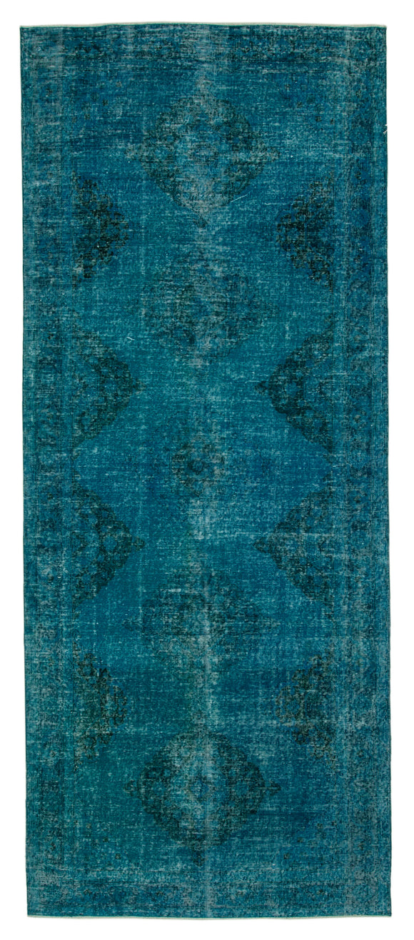 4' 9'' x 11' 10'' Turkish Hand-Knotted Runner Rug