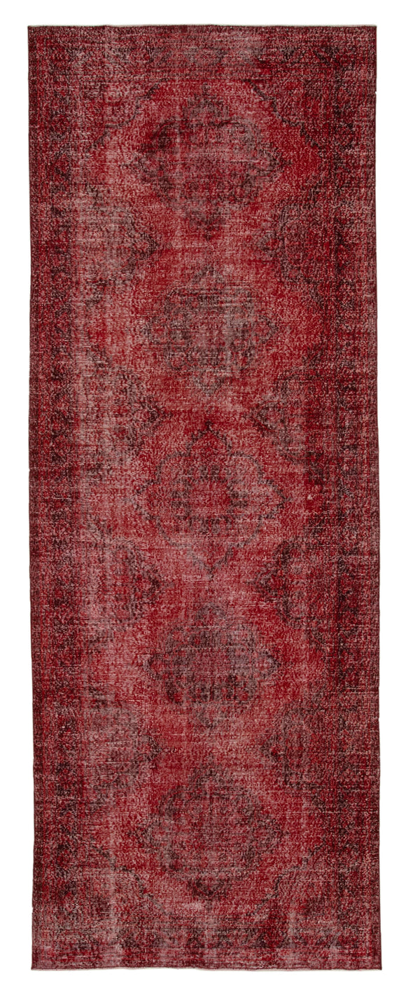 4' 8'' x 12' 9'' Turkish Hand-Knotted Runner Rug