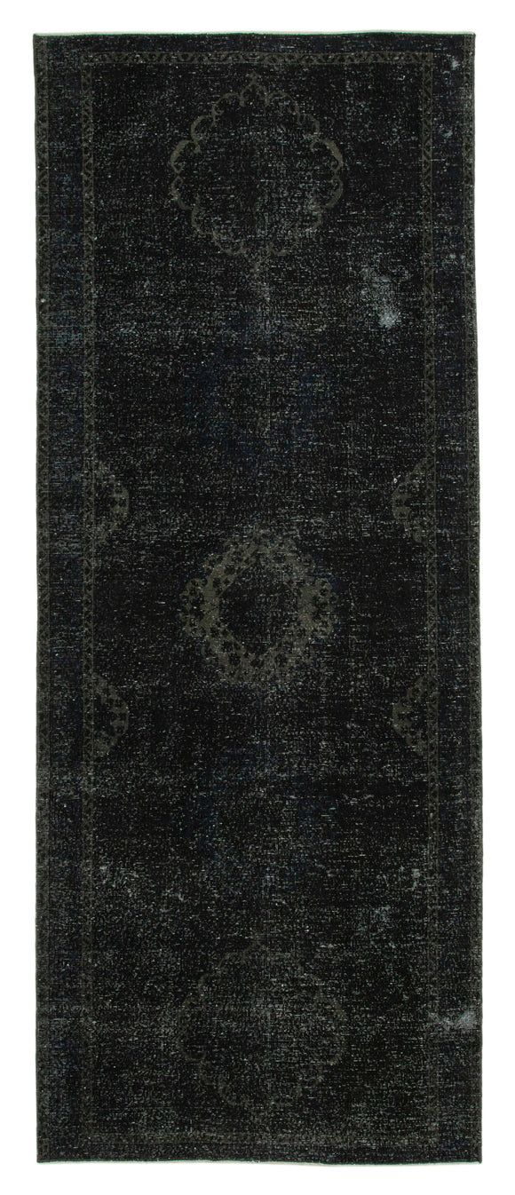 4' 10'' x 12' 5'' Turkish Hand-Knotted Runner Rug