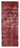 4' 9'' x 12' 7'' Turkish Hand-Knotted Runner Rug