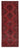 4' 6'' x 12' 6'' Turkish Hand-Knotted Runner Rug
