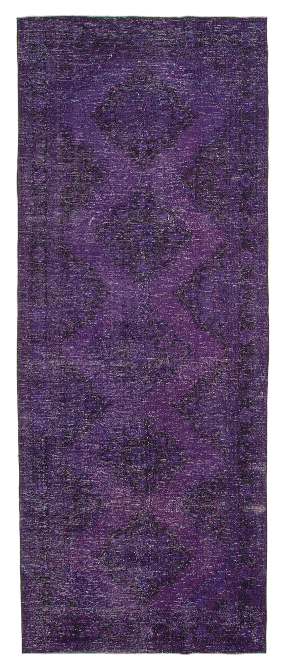 4' 9'' x 12' 2'' Turkish Hand-Knotted Runner Rug