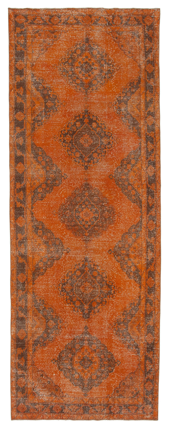 4' 7'' x 12' 6'' Turkish Hand-Knotted Runner Rug