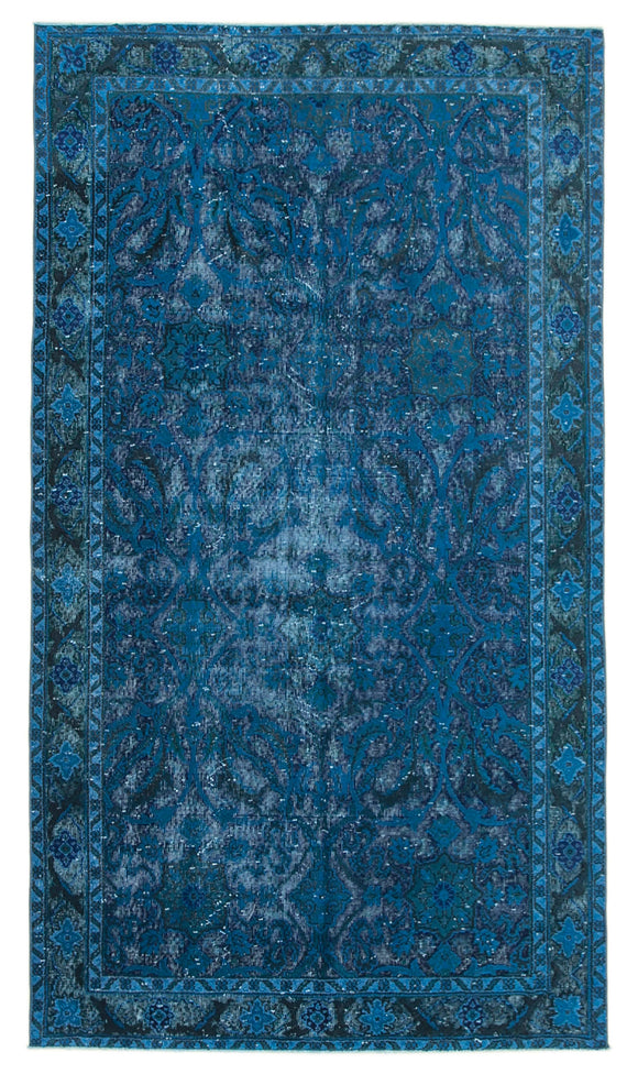 4' 9'' x 8' 8'' Turkish Hand Carved Rug