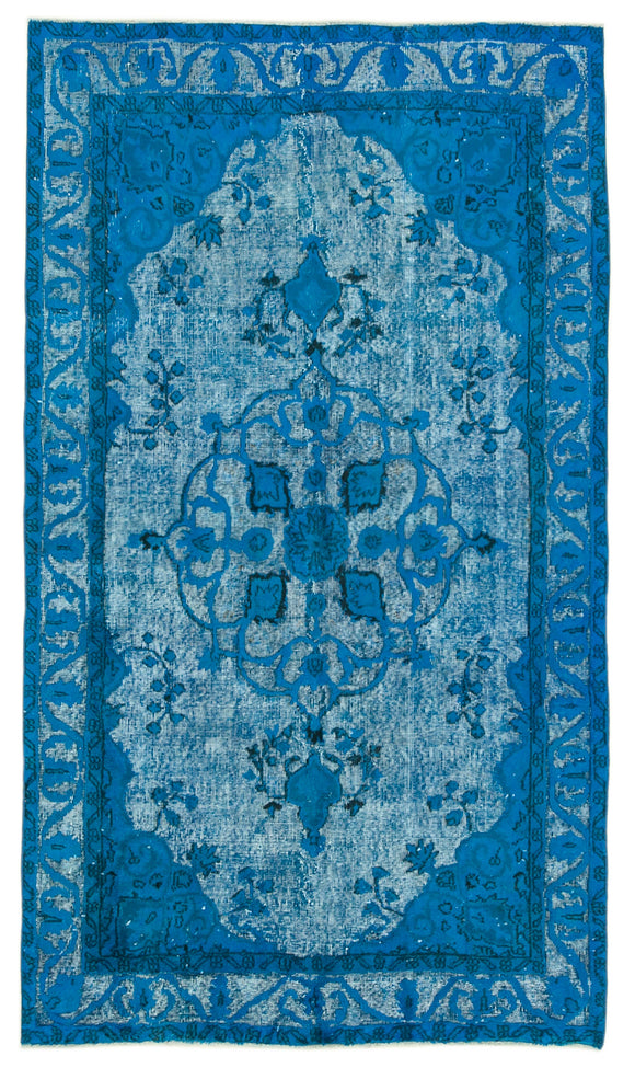 5' x 8' 8'' Turkish Hand Carved Rug