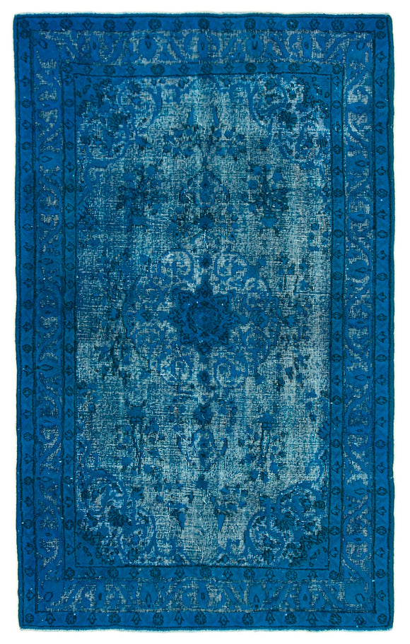 4' 11'' x 7' 11'' Turkish Hand Carved Rug